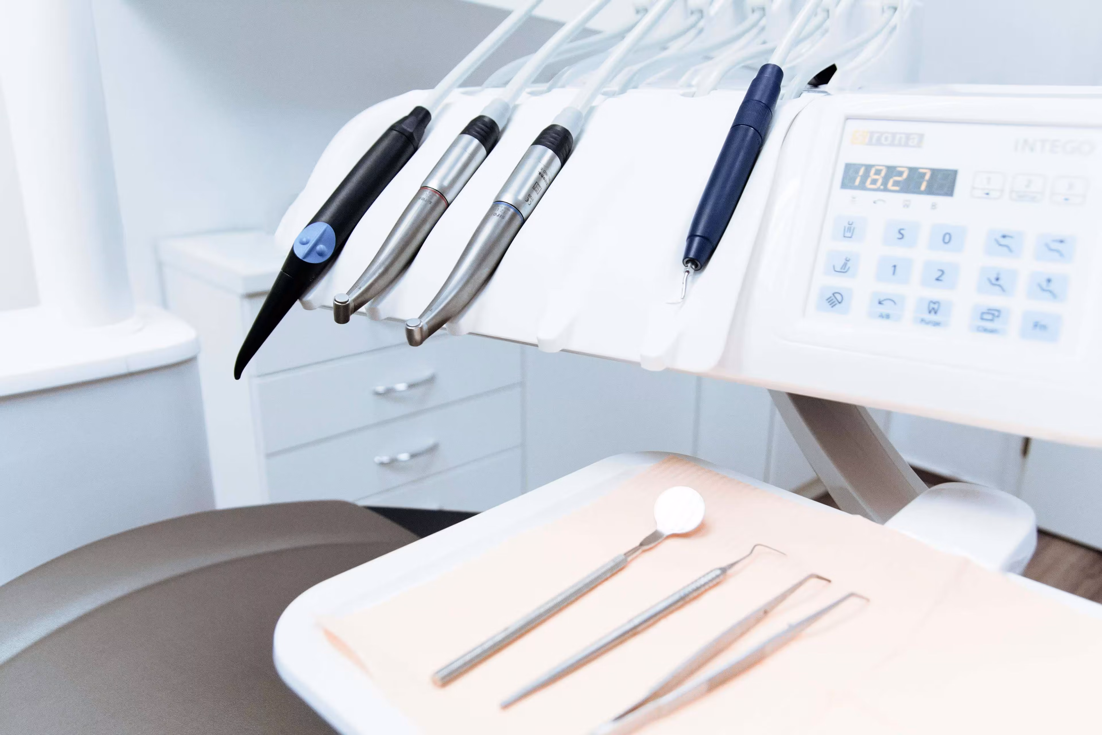 Modern dental equipment and technology